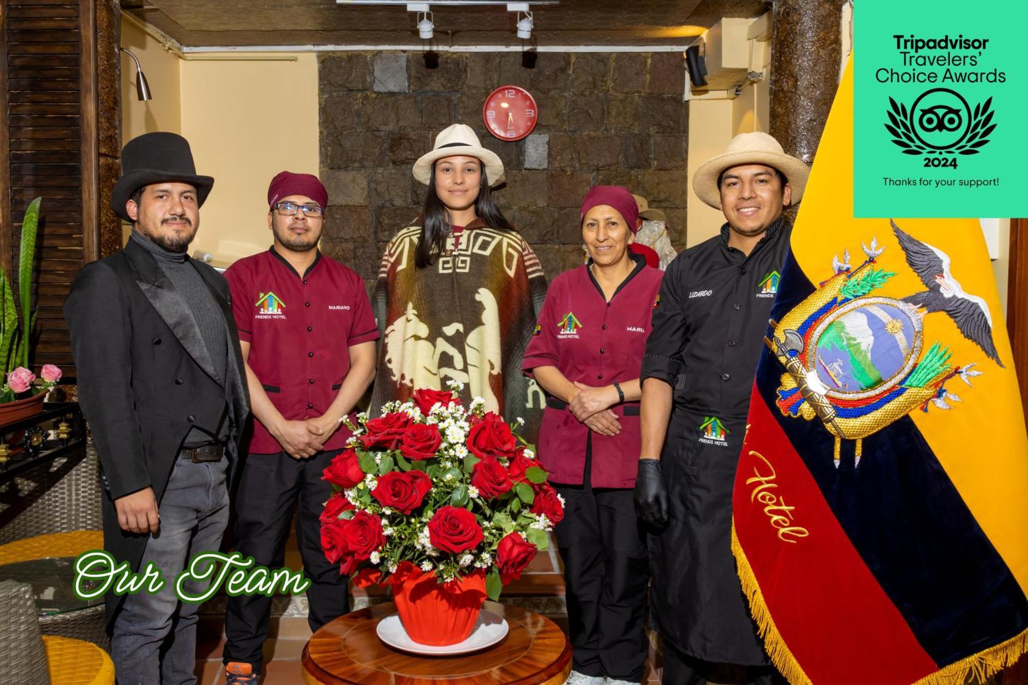 Friends Hotel&Rooftop Quito Buitenkant foto